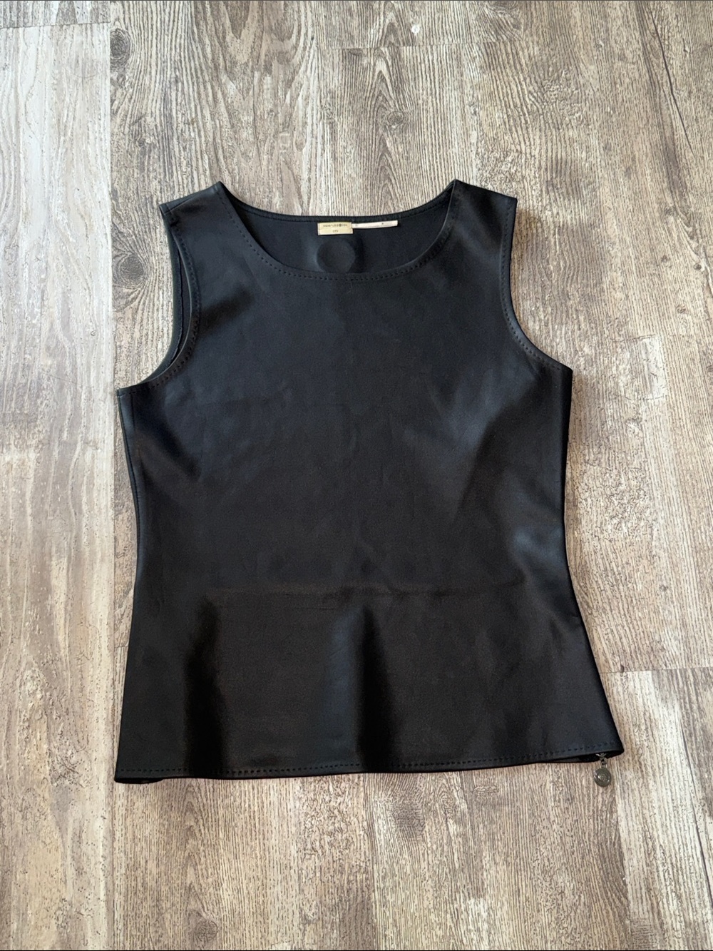 Max Studio Black Sleeveless Tank Top